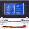 Lcd Display Dc Battery Monitor Meter 200v Voltmeter Amp For Rv System 200a