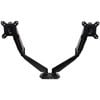 Startech.com Dual Monitor Arm, Usb Hub And Audio Ports In Base, Monitors Up To 32" (17.6lb/8kg)