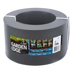 Icon Plastics 150mm x 10m Slate Grey Garden Edge