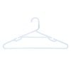 All Set Assorted Plastic Tube Clothes Hanger - 10 Pack