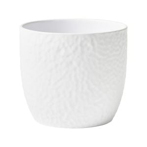 SK 21.5 x 21cm White Boston Indoor Pot