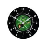 Yesterday’s Vinyl Deskclock Guitar Music Is Life 18cm