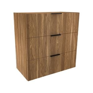 Lugna 768 x 750 x 380mm Cove 3 Drawer Storage Cabinet