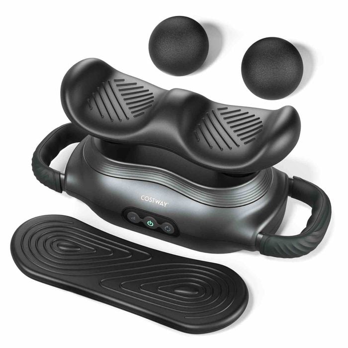 Costway Massage Gun Deep Tissue Massager Muscle Pain Relief Black