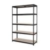 Pinnacle 1830 x 1200 x 460mm Black 5 Tier Adjustable Shelf