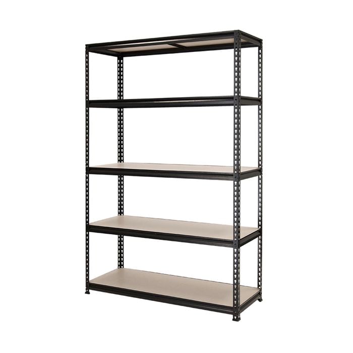 Pinnacle 1830 x 1200 x 460mm Black 5 Tier Adjustable Shelf