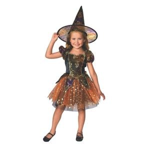 Rubies Elegant Magic Witch Child Girls Fancy Dress Up Party Costume Size S