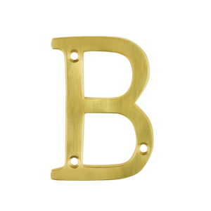 Sandleford 75mm Brass Windsor Letter B