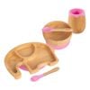 Tiny Dining 5pc Bamboo Elephant Baby Weaning Set