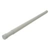 Italio 455-760mm White Extendable Wardrobe Rail