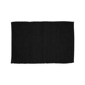 Lollipop Ribbed Placemat - Black