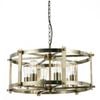 Telbix Finley Modern Pendant Hanging Lamp Light Metal Antique Brass