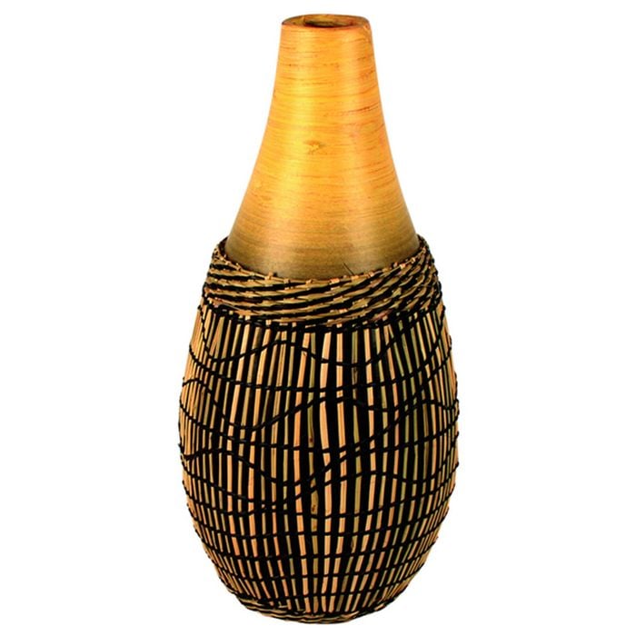 Maine & Crawford Abui 40cm Flower Vase Decor - Natural