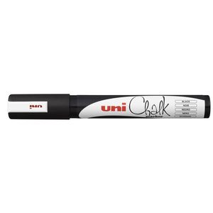 Uni Bullet Tip Chalk Marker 2.5mm (Black)