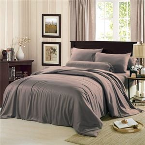 Joy Collection Quilt Cover Set - Charcoal