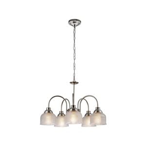 Lexi Lighting Aviva 5 Lights Chandelier Light 50 cm