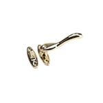 Jaeco Wedge Fastener Solid Polished Brass