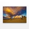 The Pinnacles Desert Western Australia Morning View   Print 100% Australian Made 90 x 60cm  (Stretched)