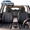 Australian Goose Front Seat Covers for BMW 7 Series 2002 - 2009 (E65 E66 E67 E68) - PU Leather, Black (2pc)