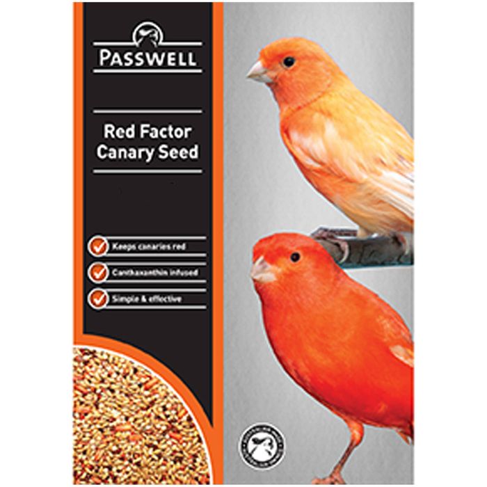 Passwell Red Factor Canary Seed With Canthaxanthin 1.5kg