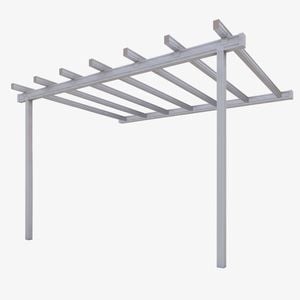 Alyspan 3.6 x 2.4m Quick Built Arbor Patio Kit