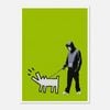 Galrie Banksy Choose Your Weapon Green Print 2010 Limited Edition Art, Poster Only, A1 60 x 84cm (23 x 33inch)
