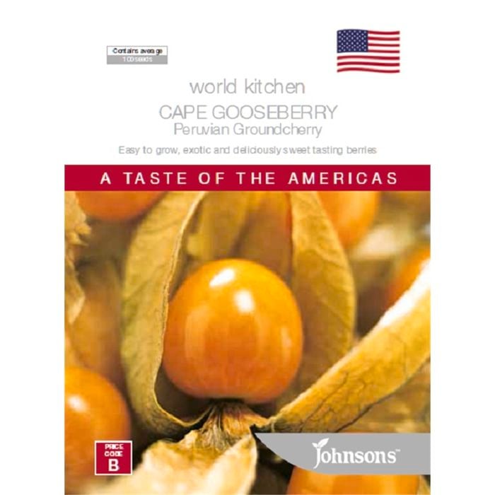 Johnsons Seed Cape Gooseberry Peruvian Groundcherry World Kitchen
