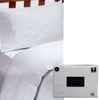Bloomington 225TC Polyester Cotton Embassy Sheet Set White King