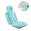 Catzon Full Body Bathtub Cushion Folding Breathable for Women Men-Blue
