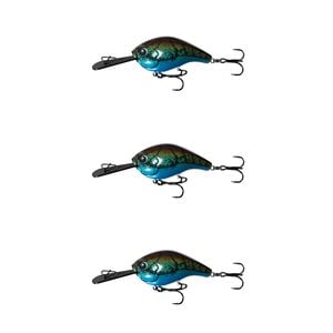 3x 13 Fishing 60mm Jabber Jaw Deep Crankbait Fishing Lures - Old Gregg