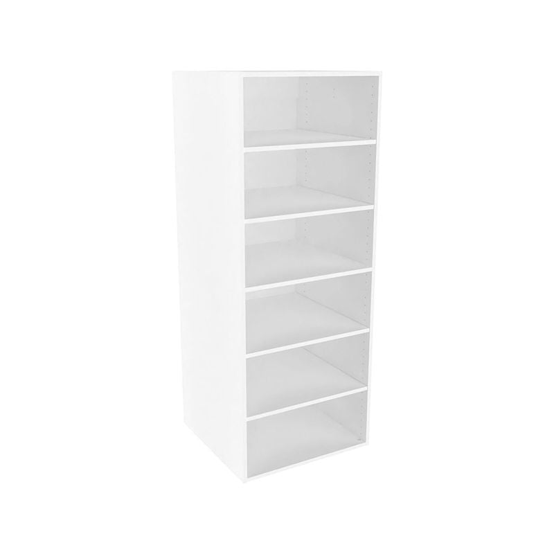 Lugna 1536 x 600 x 580mm White 5 Shelf Storage Cabinet