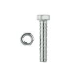 Pinnacle M8 x 75mm Stainless Steel Hex Bolt And Nut - 2 Pack