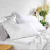 Riley Bamboo Cotton Fitted Sheet Super Queen White Bamboo/Cotton MyHouse