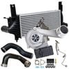 Upgrade Billet Turbo Charger With 62mm Intercooler & Hoses For Nissan Pathfinder R51 Yd25 2.5l 2010 Onwards