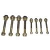 Machter Autoparts Rear Upper + Lower Control Arm Bolt Nut Kit Fit For Jeep Wrangler TJ 1997-2006