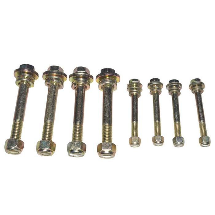 Machter Autoparts Rear Upper + Lower Control Arm Bolt Nut Kit Fit For Jeep Wrangler TJ 1997-2006