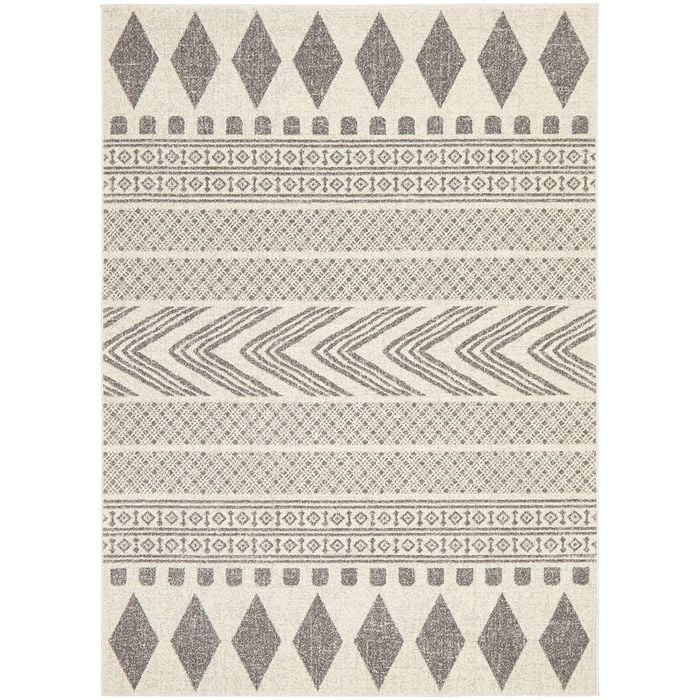 The Rug Connection Ama 359 Silver 330x240cm - Extra Large Transitional Pet Friendly Indoor Floor Rug
