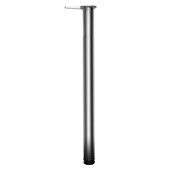 Kaboodle Chrome Island Benchtop Leg - 2 Pack