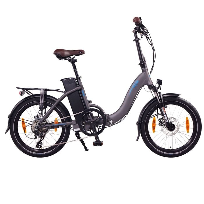 Ncm Paris+ Folding E-bike, 250w, 36v 19ah 684wh Battery [volcano Black 20"]