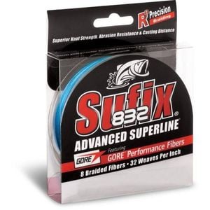 Sufix 832 Advanced Superline x8 Braid 300yd Coastal Camo Fishing Line 65lb