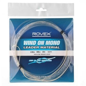 Rovex Wind On Monofilament Fishing Leader 10m 300lb