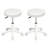Levede 2pcs PU Leather Salon Bar Stools - Beige