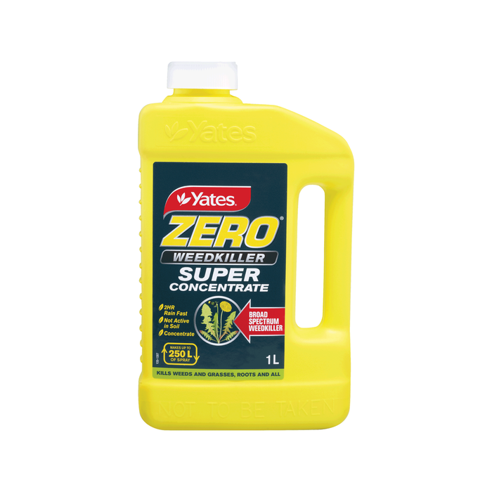 Yates 1L Zero Weedkiller Super Concentrate