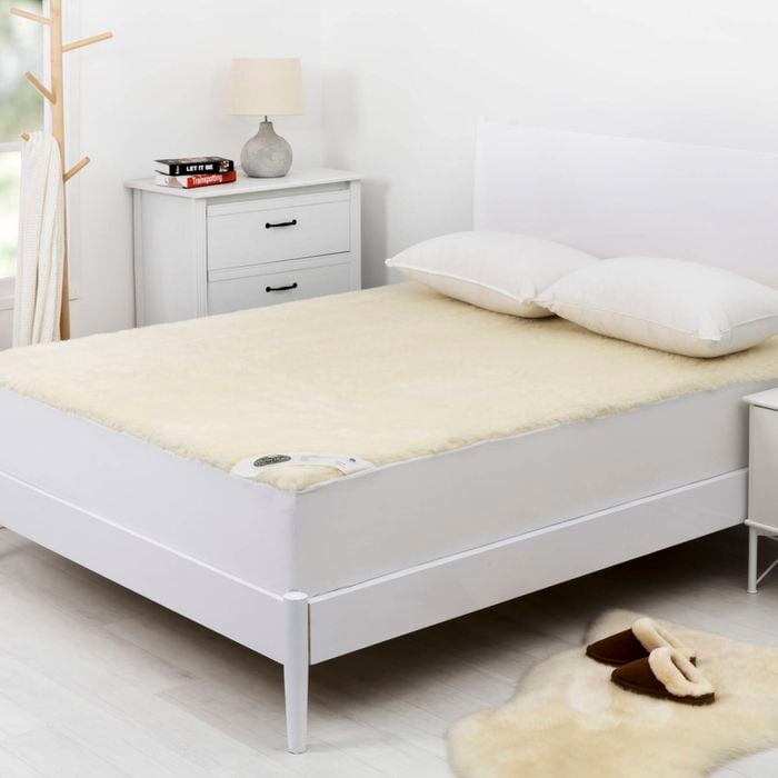 Wooltara Classic 350gsm Wool Fleece Underblanket - Double Bed