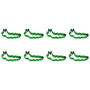 8PK R&M Caterpillar Cookie/Biscuit Cutter 11.4cm - Bright Green