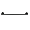Barelli 600mm Matte Black Serenita Single Towel Rail