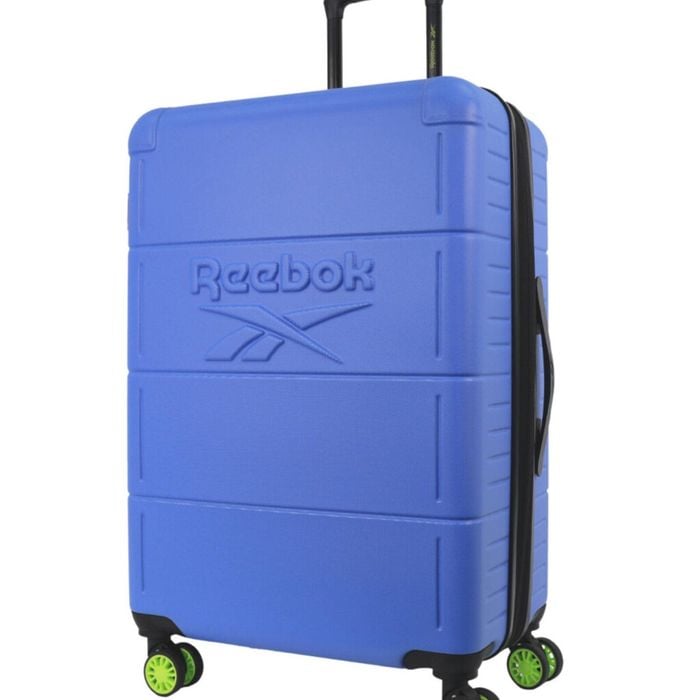Reebok Wanderer Medium 90l Hard Shell Case Suitcase Luggage Blue