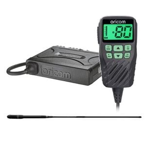 Oricom UHF360R 5 Watt UHF CB Radio with Controller Speaker Mic with Instant Replay AND 6.5dBi UHF CB Antenna (UHF360RA)