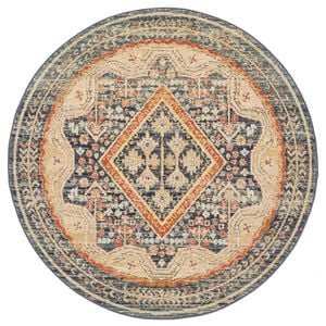 Heritage 863 Navy 200x200cm Rug