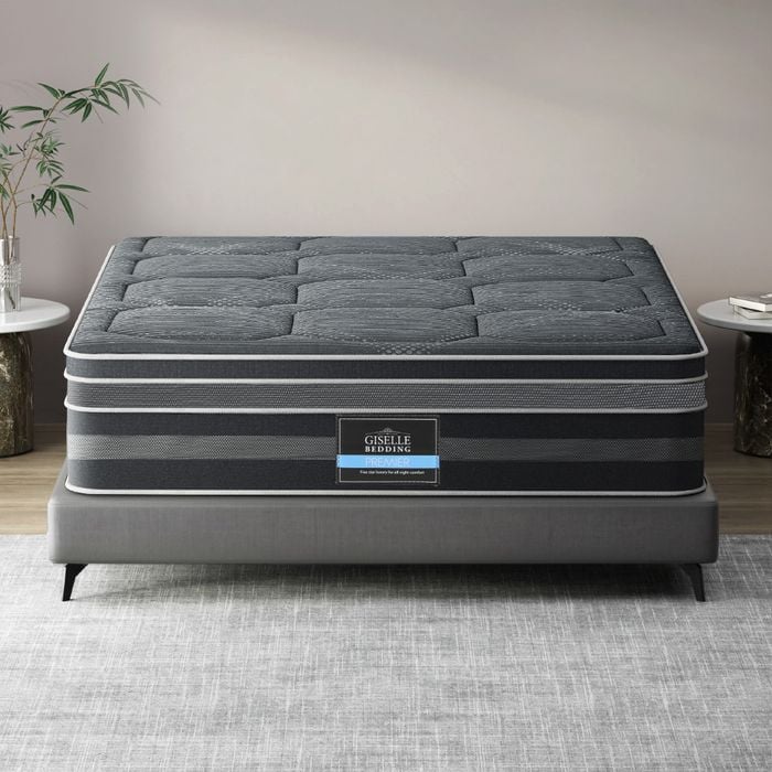 Giselle Mattress 35cm Hybrid Pocket Spring Euro Top Queen